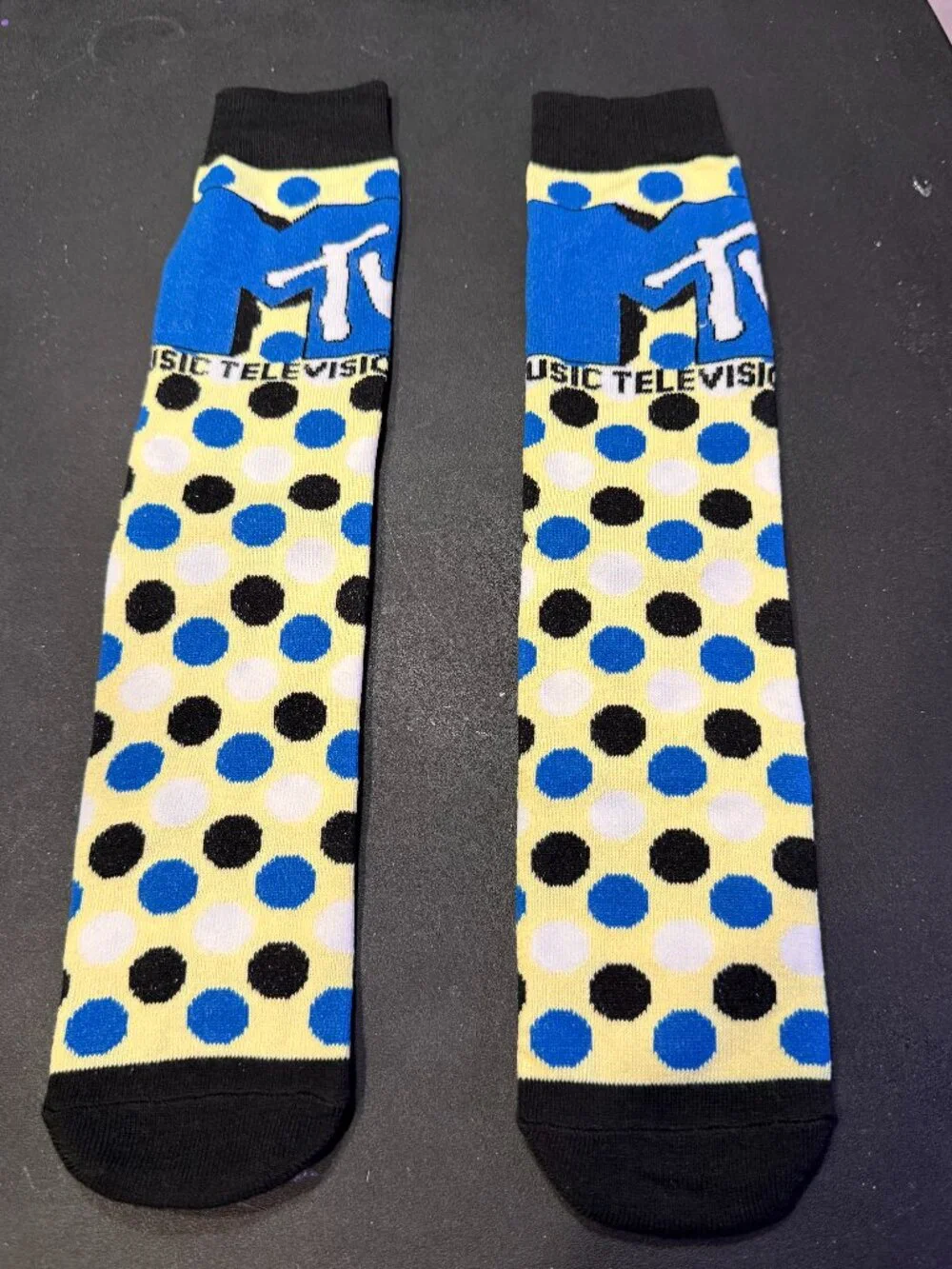 MTV Polkadot Socks (unisex)